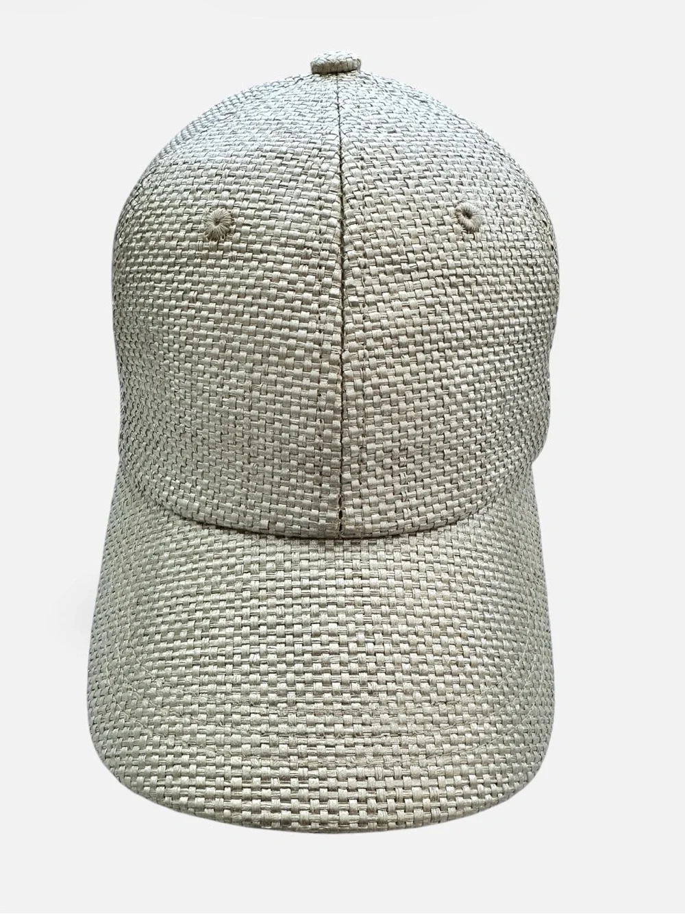 A New Day Gold Shimmer Woven Baseball Cap Hat Size OS
